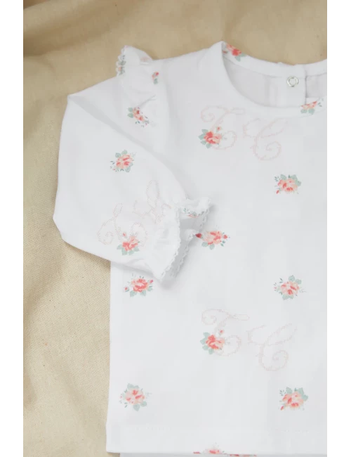 Pyjama deux pièces - Imprimé fleuri TC