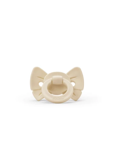 Binky Bow - Oat White
