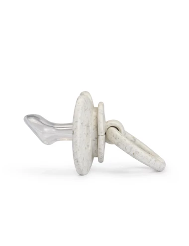 Tétine en bambou nouveau né (0-6 mois) - Vanilla White