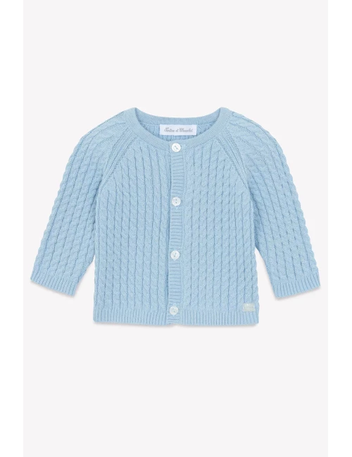 Cardigan - Maille torsadée