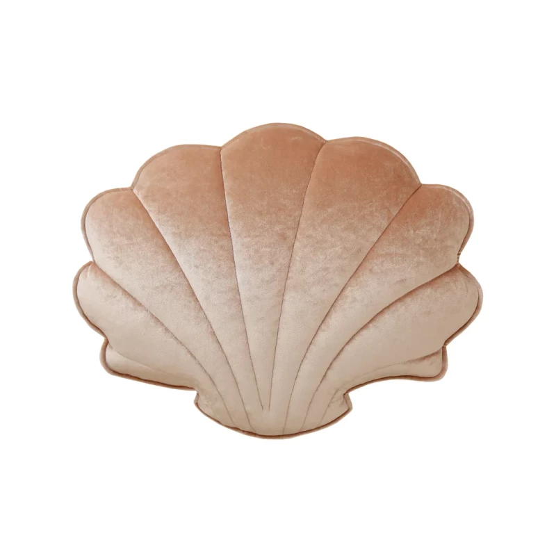 Coussin en velours - Coquillage (47x42)