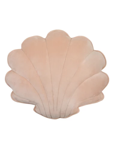 Coussin en velours - Coquillage (49x45)