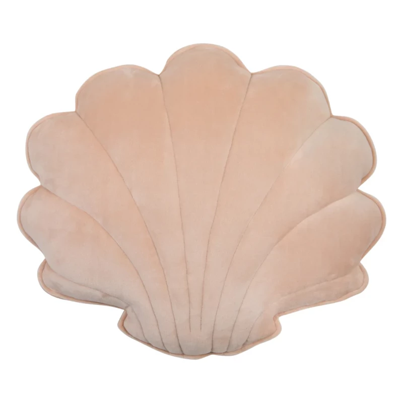 Coussin en velours - Coquillage (49x45)