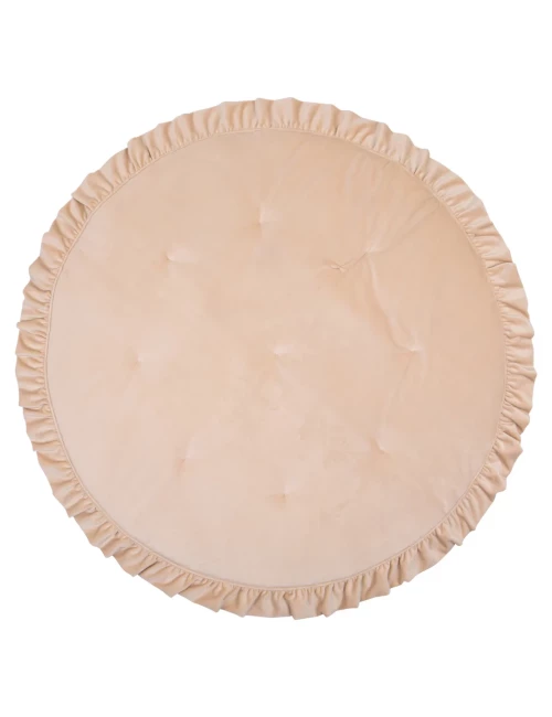 Tapis de jeu en velours - Rose poudré