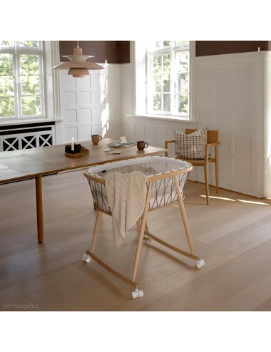 Berceau KUMI / Cocon Mesh / Lacets Desert avec Matelas en mousse
