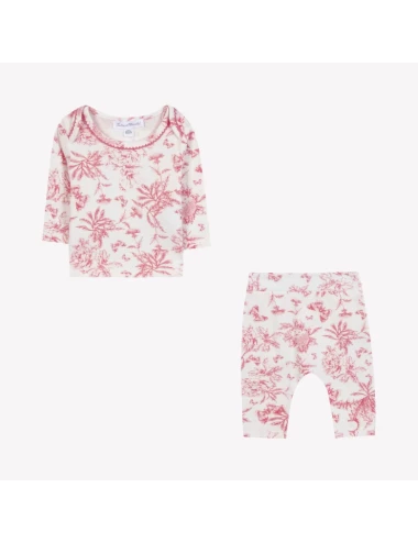 Pyjama deux pièces - Toile de Jouy