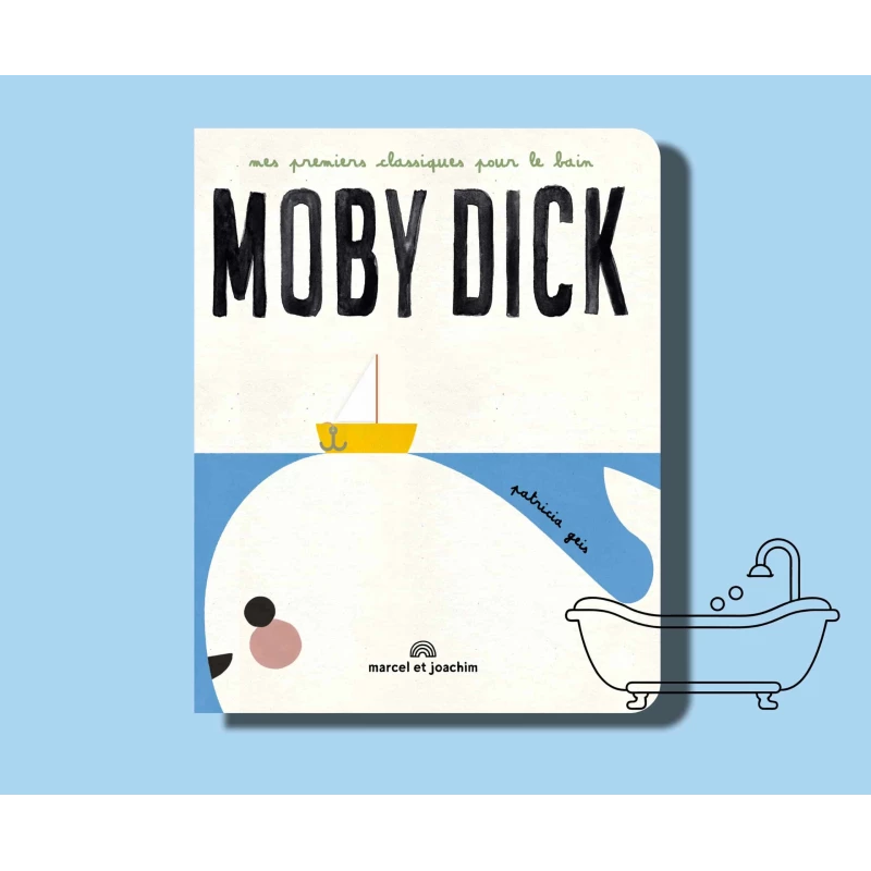 Moby Dick - Dès la naissance (Livre de bain)