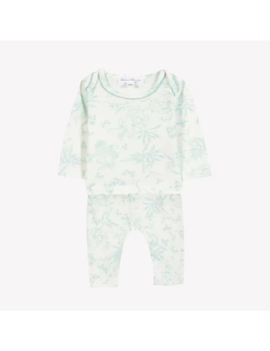 Pyjama deux pièces - Toile de Jouy