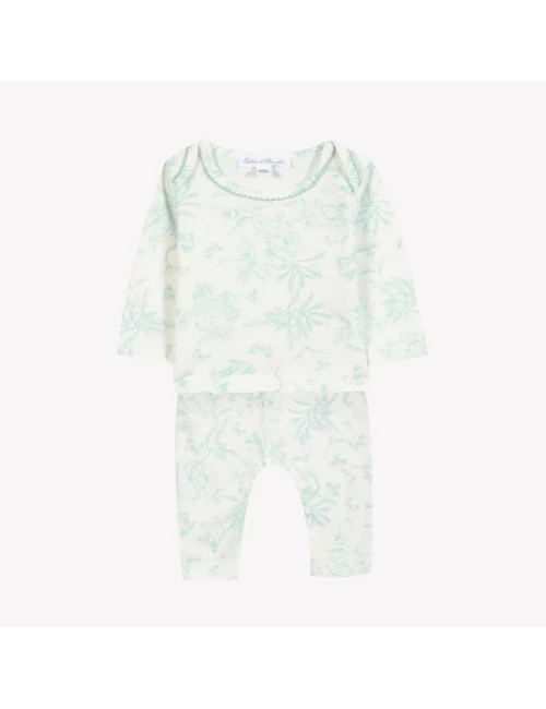 Pyjama deux pièces - Toile de Jouy