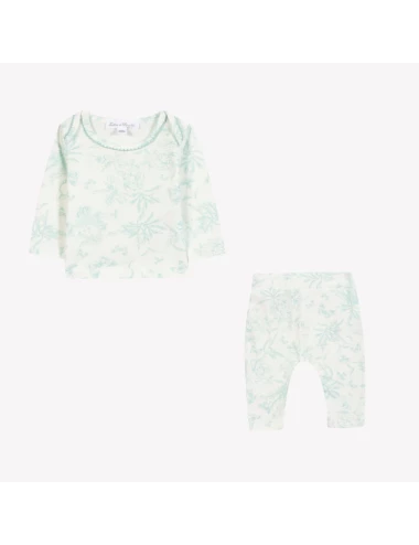 Pyjama deux pièces - Toile de Jouy