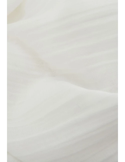 Rideau en gaze de coton - Snow (135 x 280 cm)