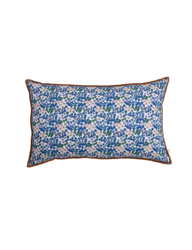 Housse de coussin Caracas - Flower azur