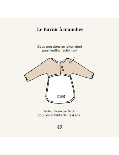 Bavoir à Manches