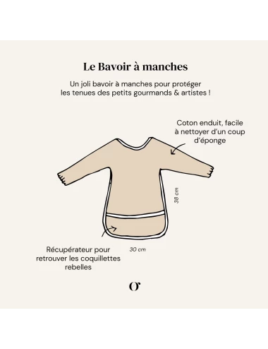 Bavoir à Manches