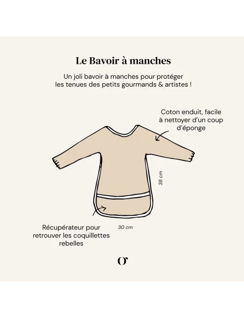 Bavoir à Manches