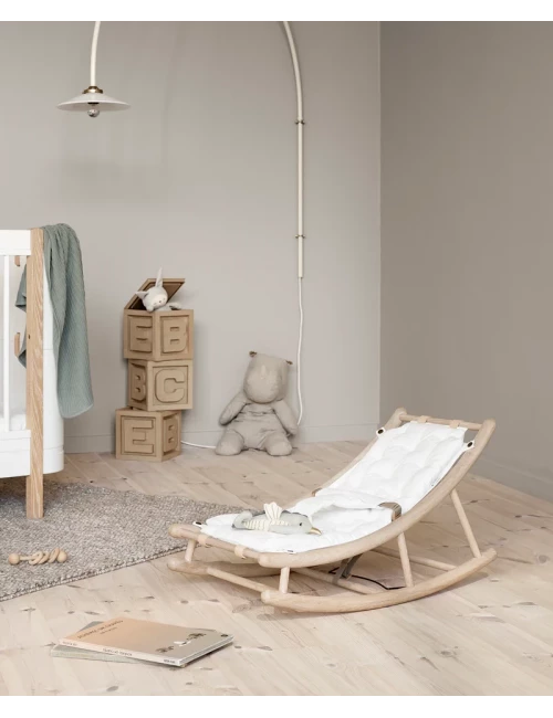 Transat évolutif wood - Blanc
