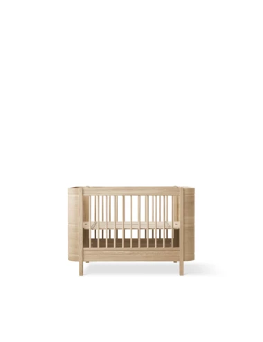 Lit bébé évolutif Wood Mini+ - chêne