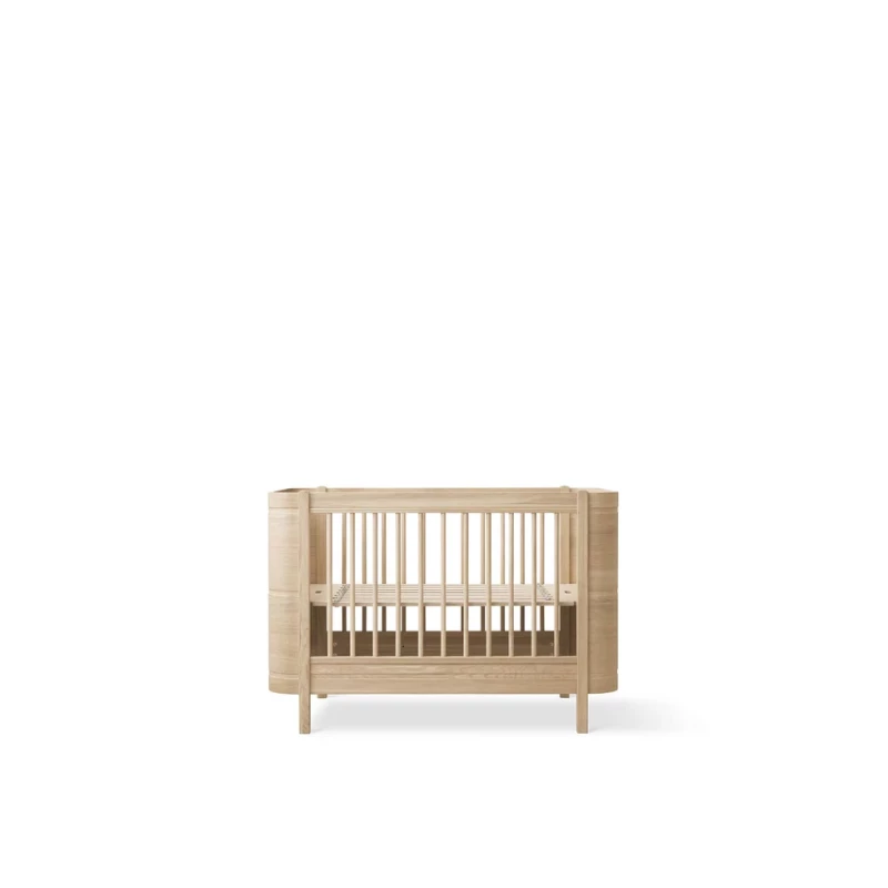 Lit bébé évolutif Wood Mini+ - chêne