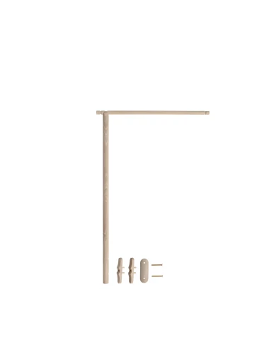 Flèche de lit pour lit bébé évolutif Wood Mini+, chêne