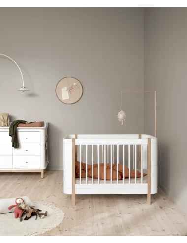 Flèche de lit pour lit bébé évolutif Wood Mini+, chêne