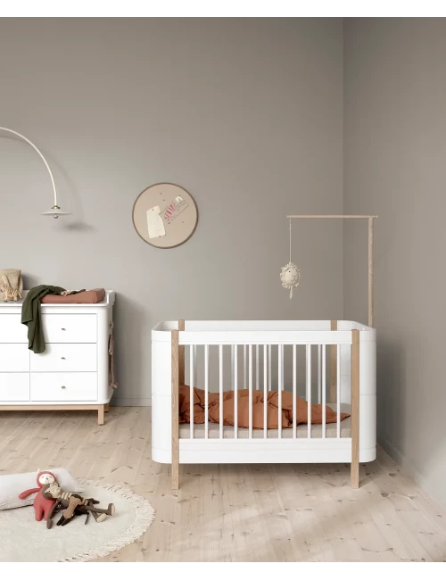 Flèche de lit pour lit bébé évolutif Wood Mini+, chêne