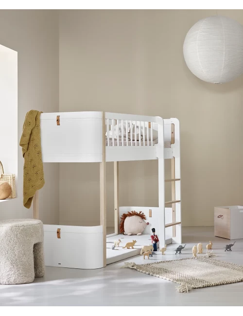 Matelas de jeu pour le lit mezzanine mi-haut Wood Mini+ - Nature