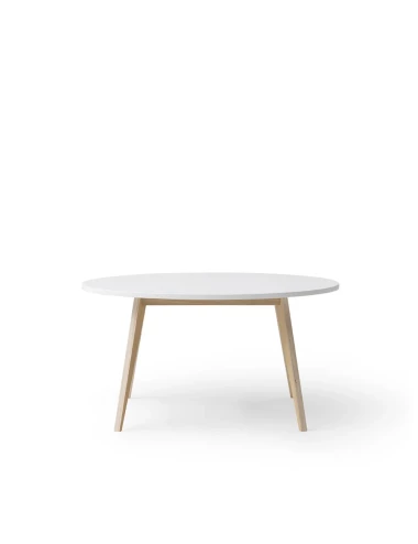 Table Wood PingPong - Blanc/chêne