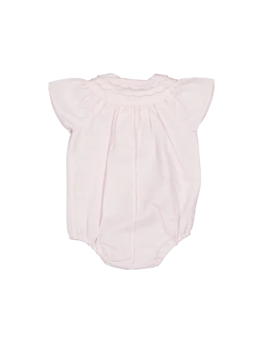 Barboteuse Toinette - lin rose