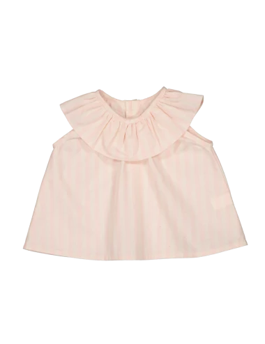 Blouse Thais - Rayures roses