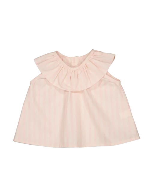 Blouse Thais - Rayures roses
