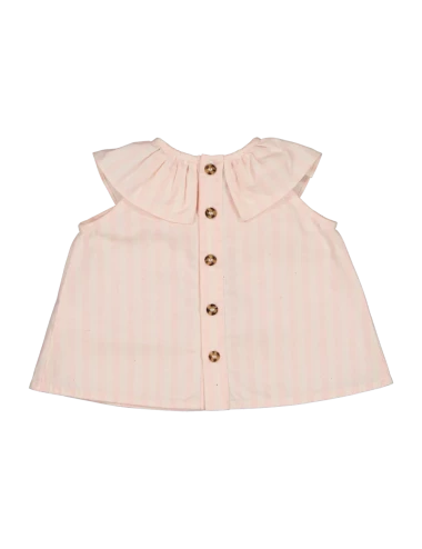Blouse Thais - Rayures roses