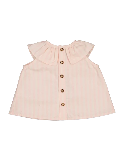 Blouse Thais - Rayures roses