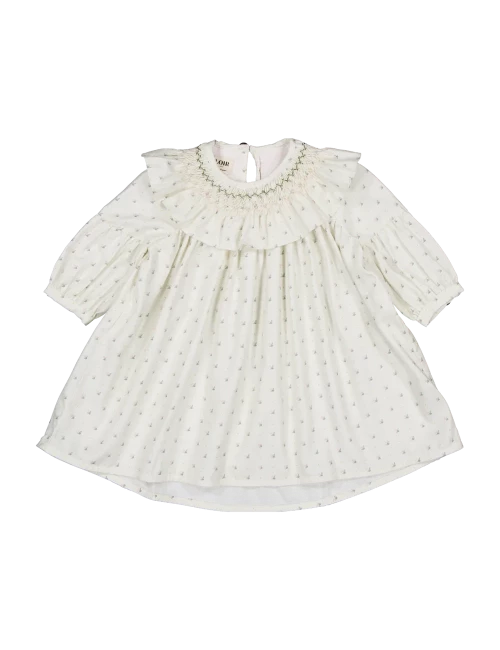Robe Bianca - Plumetis floral exclusif LOIR paris
