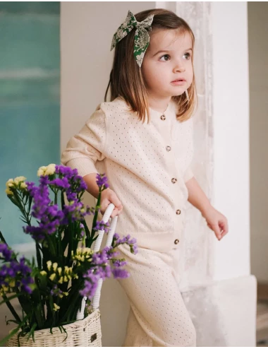 Cardigan Louise - Crème