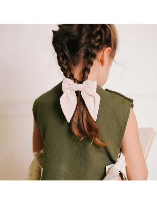 Barette noeud Carlotta - Lin