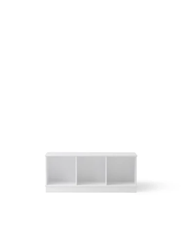 Etagère Wood 3x1 horizontale avec socle