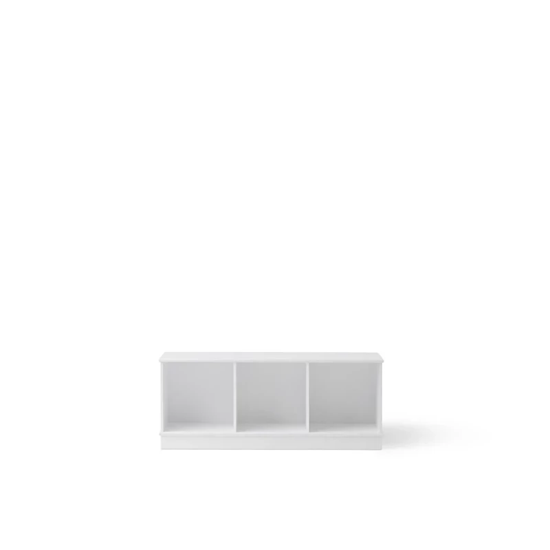 Etagère Wood 3x1 horizontale avec socle