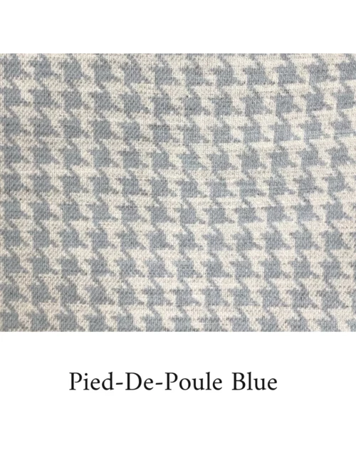 Tour de lit - Pied de poule light blue (Berceau Iconic)