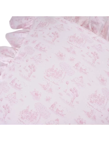 Coussin - Volants Pink Garden Party