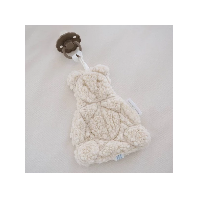 Attache tétine - Ours (Camel)
