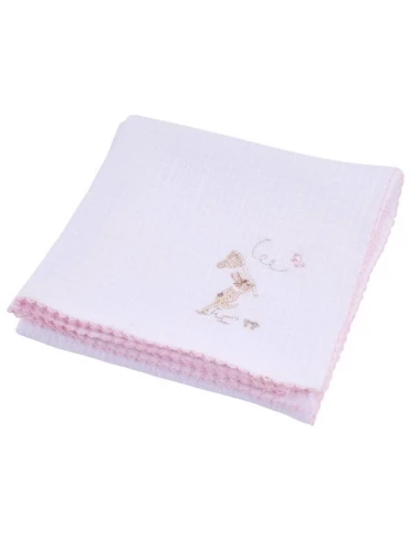Coffret 3 langes - Pink Garden Party (60x60)