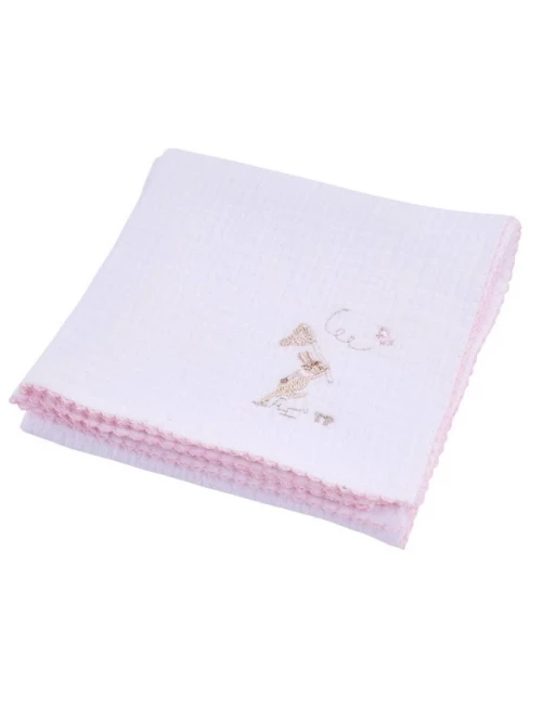 Coffret 3 langes - Pink Garden Party (60x60)