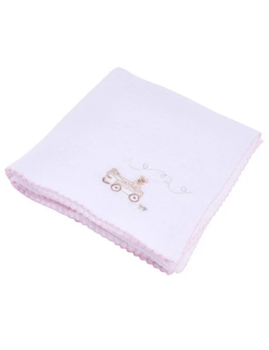 Coffret 3 langes - Pink Garden Party (60x60)