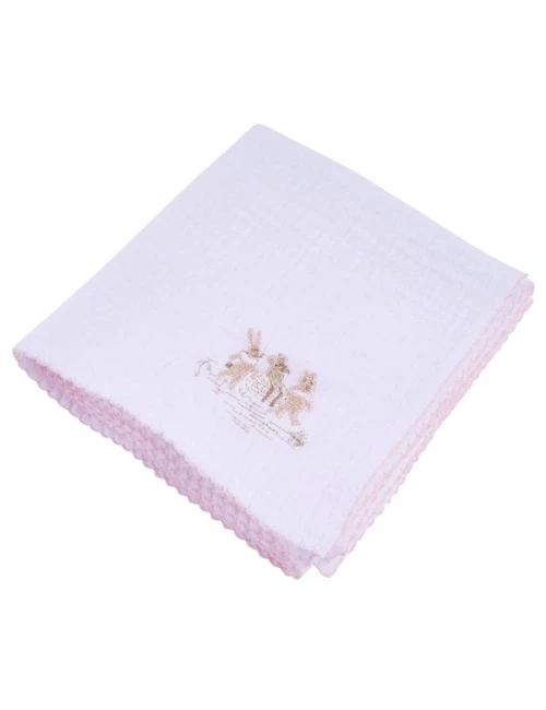 Coffret 3 langes - Pink Garden Party (60x60)