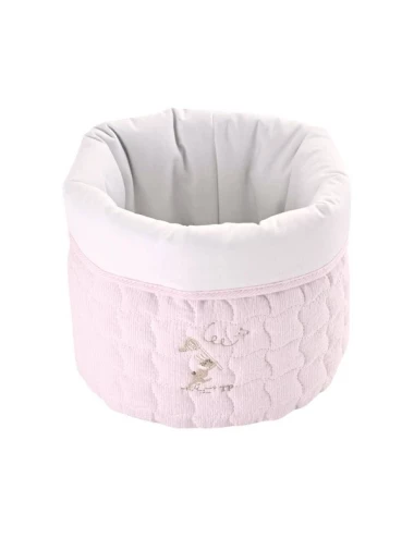 Panier de soins rond - Pink Garden Party