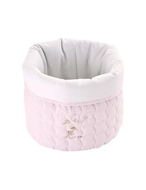 Panier de soins rond - Pink Garden Party