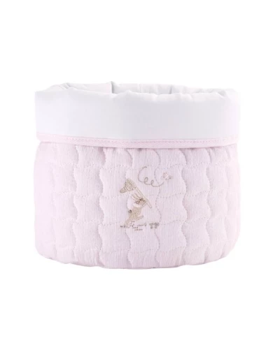 Panier de soins rond - Pink Garden Party