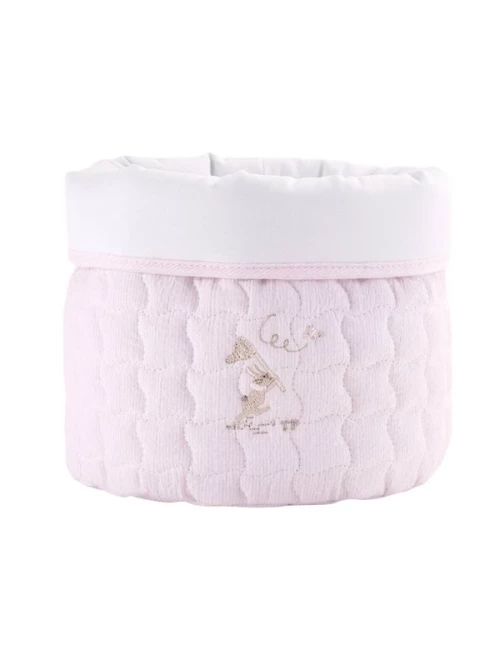 Panier de soins rond - Pink Garden Party