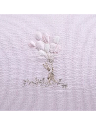 Traversin brodé - Pink Garden Party