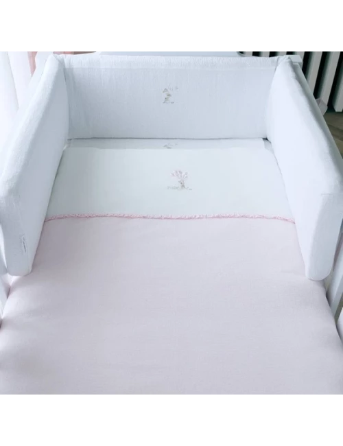 Tour de lit - Pink Garden Party (210cm H:23cm)